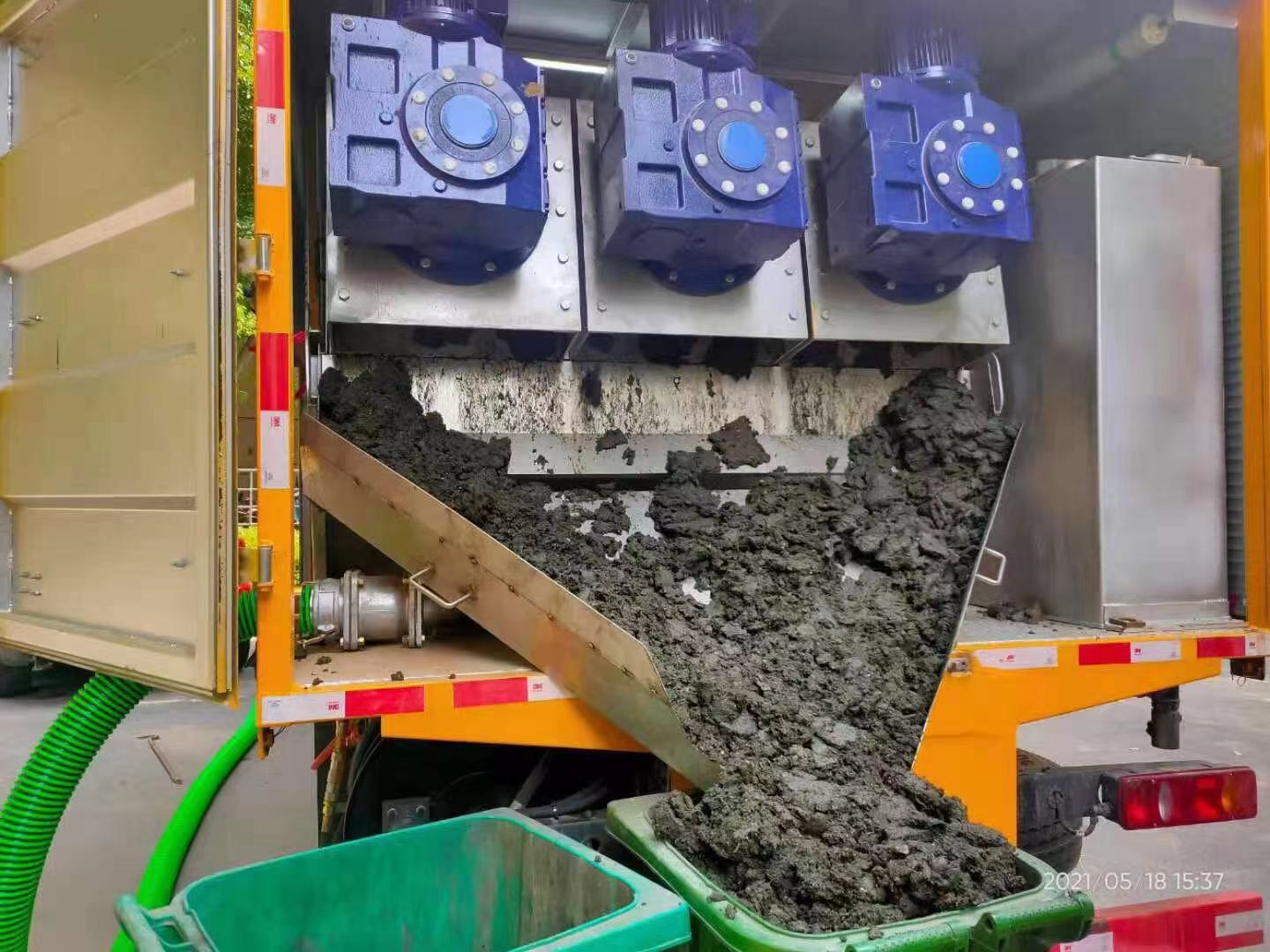 潢川化粪池清掏城市维护站-泥浆净化干湿分离处理